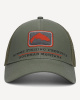 Кепка Simms Trout Icon Trucker (; one size; Smokey Olive)